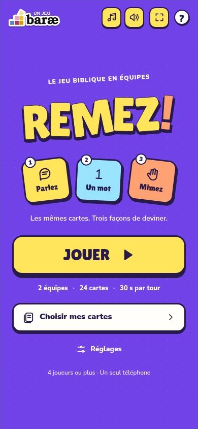 Accueil de REMEZ !