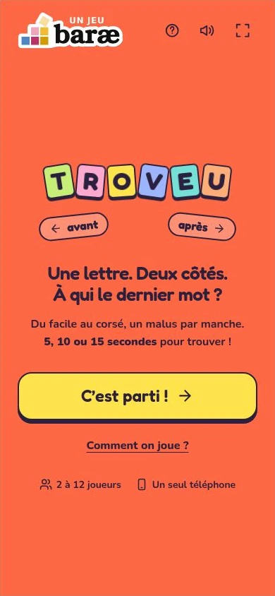 Accueil de TROVEU